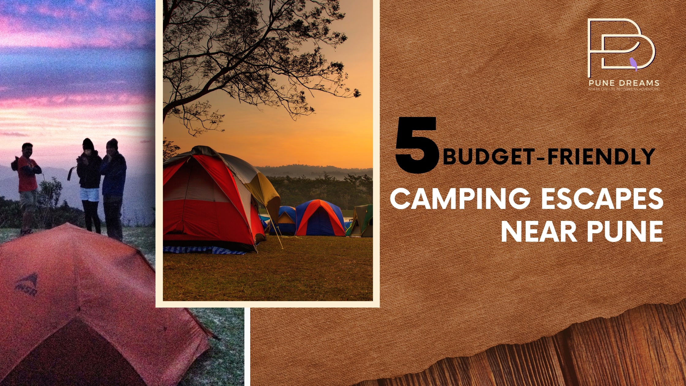 5 Budget-Friendly Camping Escapes Near Pune